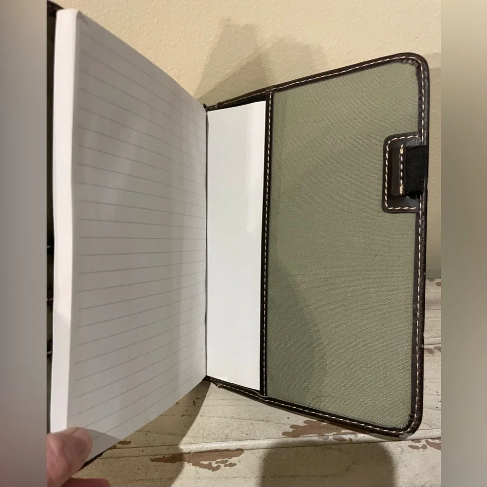 Spirit of St. Louis Bi-Fold Writing Note Pad Folio Leather Portfolio